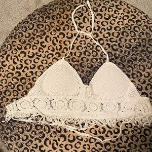 Crochet halter top